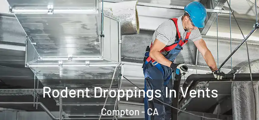  Rodent Droppings In Vents Compton - CA